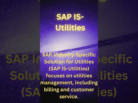 SAP Is-Utilities