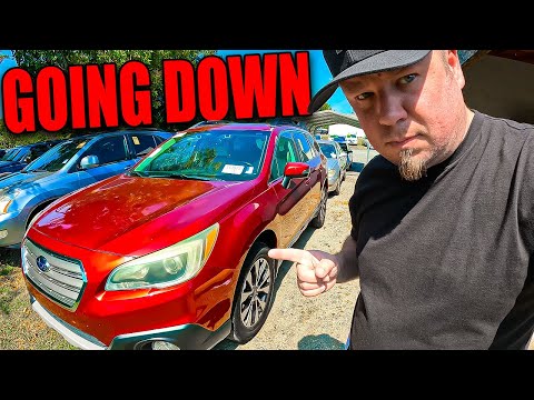 CAR PRICES DROP! I Bought 40 Cars That Are UNDER $5,000!!!