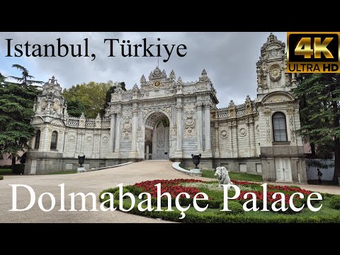 Exploring Dolmabahçe Palace, Istanbul, Türkiye  I 2024 I 4K