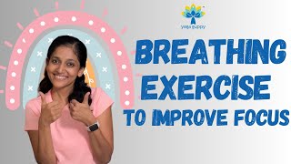 Breathing Exercise for Kids | Focus & Concentration | Alternate Nostril Breathing | Yoga Guppy