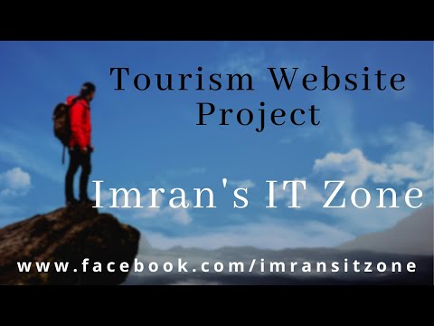 Tourism Website Project #imransitzone #project#techbd#tourism#webdesign#development#newvideo#imranIT