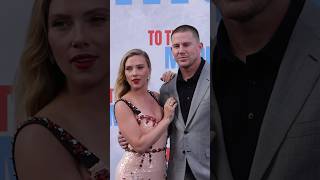 #ScarlettJohansson and #ChanningTatum arrive to the m̶o̶o̶n̶ Berlin premiere of #ToTheMoon. #shorts