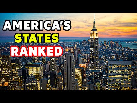 All 50 STATES in AMERICA Ranked WORST to BEST