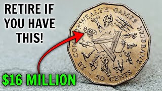 Most Rarest Australian Commemorative 50 Cents Worth Big Money in Today's Market, Valuable Old Coins