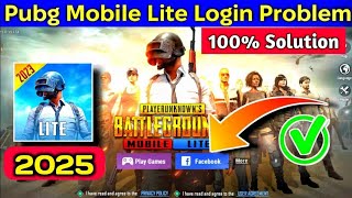 FACEBOOK LOGIN PROBLEM SOLVED IN PUBG LITE | HOW TO FACEBOOK ERROR PROBLEM FIXED | PUBG MOBILE LITE