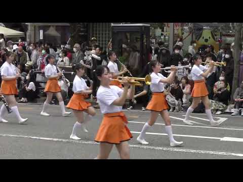 京都橘高校吹奏楽部博多どんたく③Kyoto Tachibana Hakata