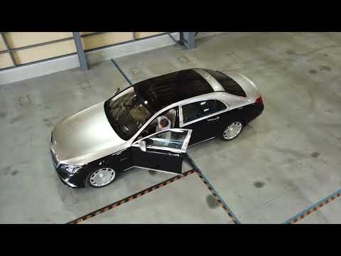 INOZETEK Metallic Silver Mercedes Maybach