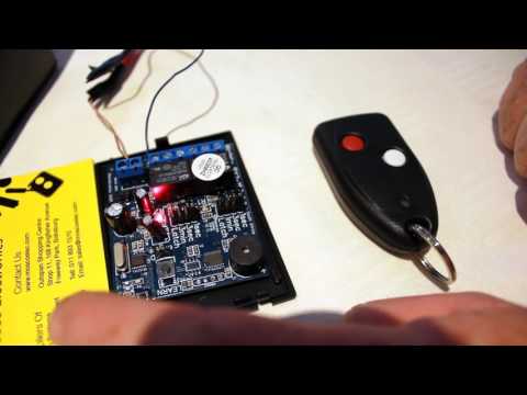 How To Program A Sherlotronics 2 Channel Receiver and Remote