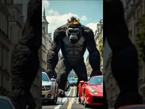 "King Kong's Snow Tree Gets Stolen by a Kid | Funny Animated Story"
