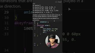 42/100 Tricks: Keyframes text Animation | HTML CSS JS Animation and Effects #htmlcss #webdevelopment