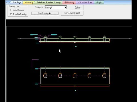 STAAD Pro Tutorials - Analysis & Design of Combined Footing (Adv. Foundation) ( Day 29)