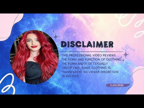4K Transparent dress Try on Haul[Seasonal Try haul]see through lingerie|Fishnet outfit try on Haul