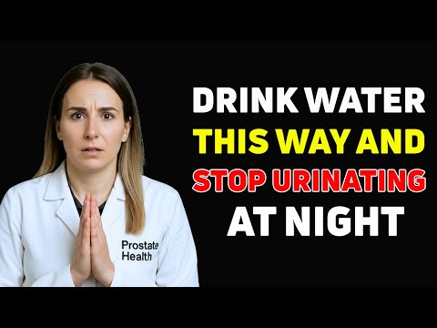 How to Drink Water for Enlarged Prostate to Avoid Getting Up at Night  | Prostate Health Tips