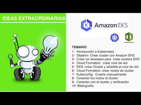Creando un cluster kubernetes con EKS punto 7