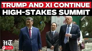 Trump LIVE | Trump Meets Xi Jinping For Crucial Second Day Of Beijing Summit Talks | Iran War