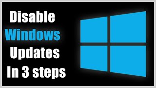 How to disable Windows updates permanently in 3 steps!
