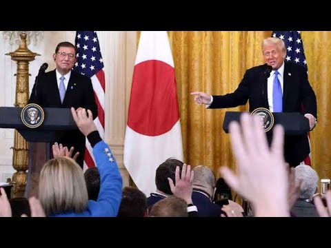 【日本字幕】仮定の質問には答えられない トランプ大統領と石破首相