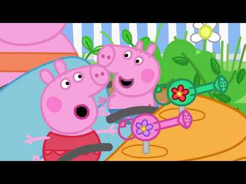 Splashy Watering Can Ride!!!! Kids Videos Peppa Pig Tales Full Episodes