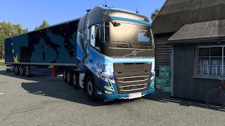 Volvo FH5 -  realistic driving - EURO TRUCK SIMULATOR 2 - perishable goods delivery