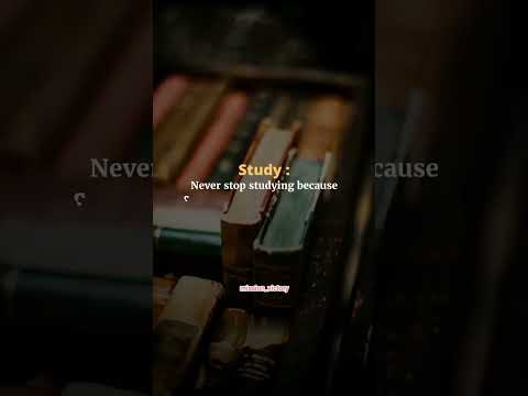 Sigma rule 😎🔥~ Never Stop Study Because ..! #ias | #Motivational Video || #shorts #upsc #study