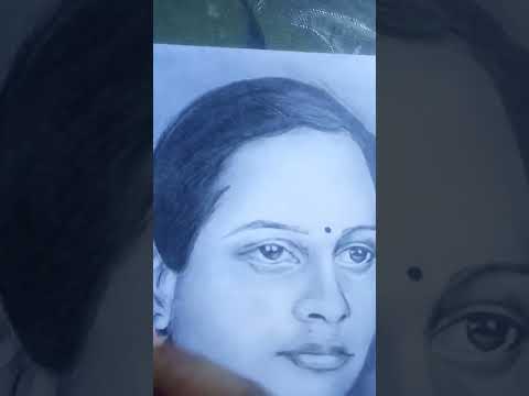 potrait Angel ki mummy ne banayi