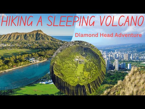 Hiking A Sleeping Volcano: Diamond Head State Monument.Honolulu,Hawaii