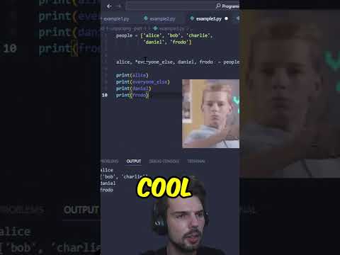 The BEST Python Feature PT 2 #python #programming #shorts