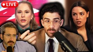 Hasan Piker DEFENDS AOC /  Sam Seder CALLS OUT  Ryan Grim / Ana Kasparian SAYS WHAT?
