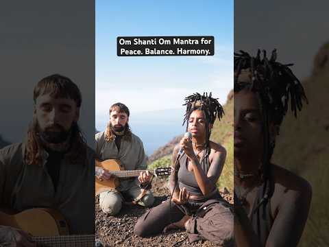 Om Shanti Om Mantra for peace, balance, & harmony #shorts #omshanti #healingfrequencies