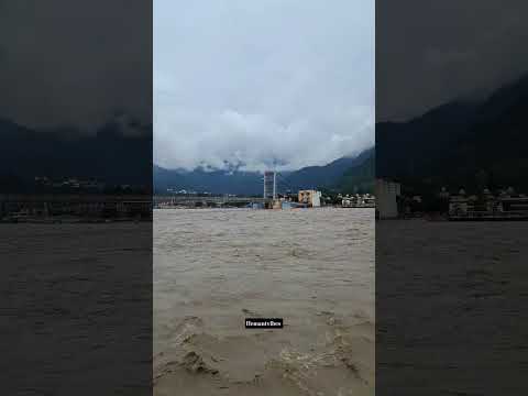 #monsson #floodnews #rishikesh #uttarakhandnews #uttarakhandtourism #trendingsong #trending #reels