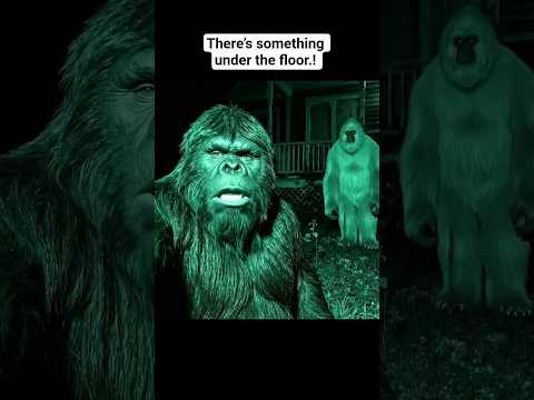 There’s something under the floor | Bigfoot Vlogs #bigfootvlog #yetivlog