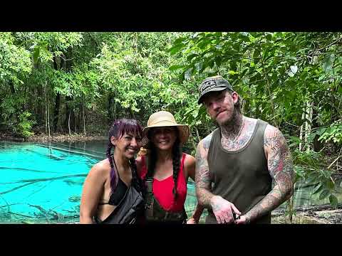 Emerald Pool, Crystal Pool, Hot Springs & Tiger Cave Temple Day tour