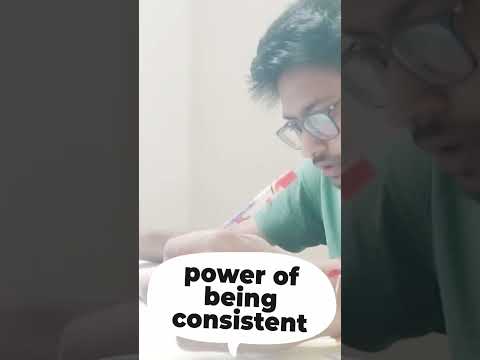 Power of being consistent ✅ 💯📝 motivation ❌ ! #studymotivation #consistency #charteredaccounted