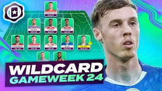 MY WILDCARD TEAM(S) FOR GAMEWEEK 24 🔥| Fantasy Premier League Tips 2025/26