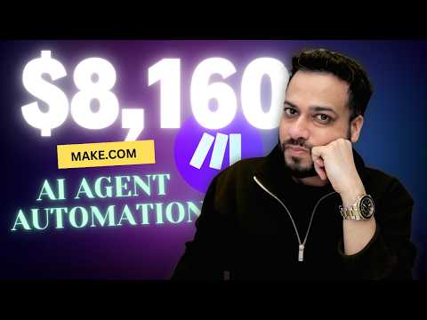 How I made this $8,160 PDF Parser AI Automation Agent (No code, Make.com tutorial)