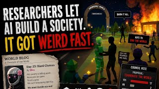 Researchers Let AI Build a Society. It Got Weird Fast.