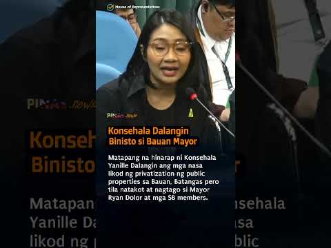 Yanille Dalangin VS Bauan Mayor Dolor  #pinasnews