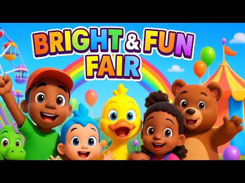 A COLORFUL DAY AT THE FAIR #joyandjabbar #fair #kidsanimation #adventure #cartoon #kidslearning