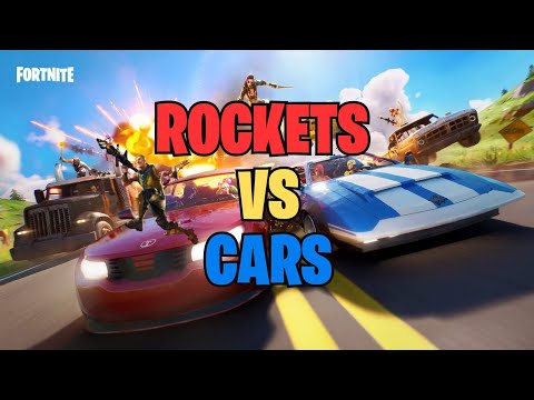 Epic Battle: Cars & Rockets vs. Fortnite!