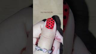 cute Polka dots easy nail art design for beginners#simplenails #love#dailyshorts #nailart#shorts #yt