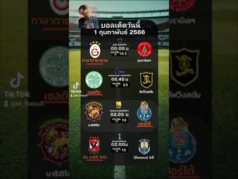 บอลเด็ด เน้น ๆ วันที่ 1 ก.พ.66 #ฟุตบอล