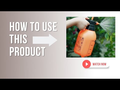 Garden Pump Pressure Sprayer, Sprinkler Water Bottle for Herbicides, Pesticides, Fertilizers.