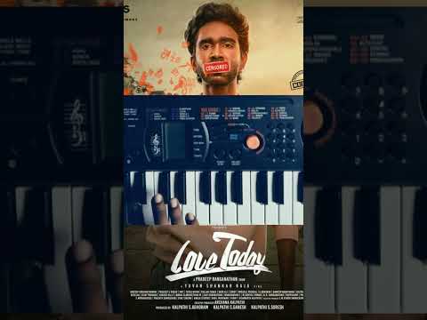 Ennai Vittu Uyir Ponalum song piano version | love Today | Yuvan (U1) | #shorts