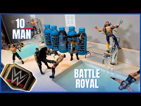 WWE 10 Man Prime Battle Royal Action Figure Match