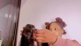 Step by Step DIY Hair Tutorial 👑🔥 | Easy Protective Style for Beginners