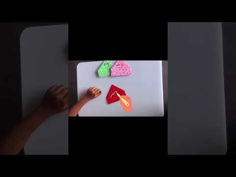 Easy Origami Watermelon