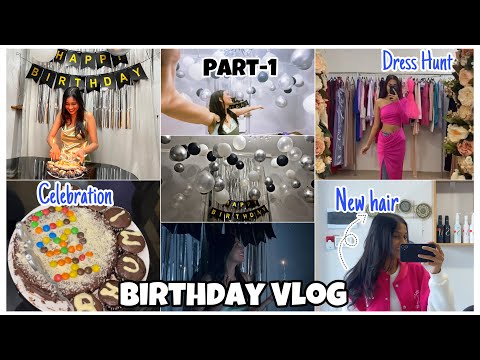 Not My Birthday Vlog- Part 1| Birthday Bring in, Haircut, Dress hunt& much more| Bhumika Runwal