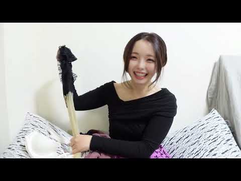 【ノーブラ】わたしと旦那？の洗濯物を畳みます。【人妻の日常】