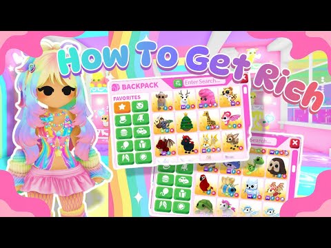 How To Get RICH In Adopt Me! Roblox Adopt Me