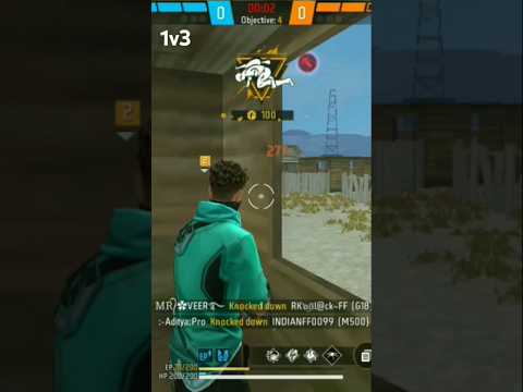 1vs3 #freefire #headtored #edit #freefirelovers #ffshorts #ff #funny #totalgaming #pushpa #music